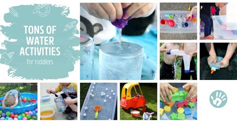 Tons Of Water Actions For Toddlers Enjoyable And Easy Fkakidstv