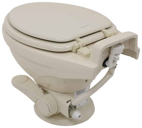 Dometic 321 Full Timer Rv Toilet Low Profile Elongated Bowl Tan