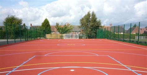 Multi Sport Polymeric Sports Surfaces In Wiltshire Polymeric Rubber