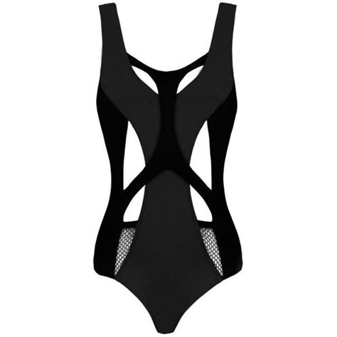 Moeva London Robyn One Piece 201 Liked On Polyvore Featuring Swimwear One Piece Swimsuits