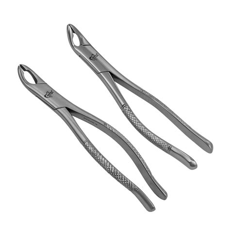 Upper Right And Upper Left Molar Extraction Forceps Bayonet Pattern