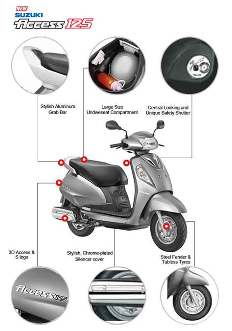 The suzuki access 125 is targeted to the young customers of bikes. Suzuki Access 125 Spare Parts List | Reviewmotors.co