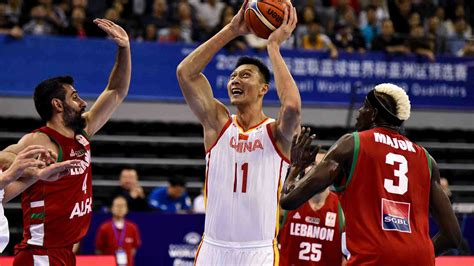 Yi Jianlian Leads China Rout Of Lebanon In Fiba World Cup Qualifiers Cgtn