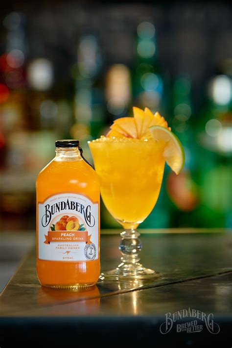 The Amber Peach Mocktail Recipe Bundaberg Brewed Drinks