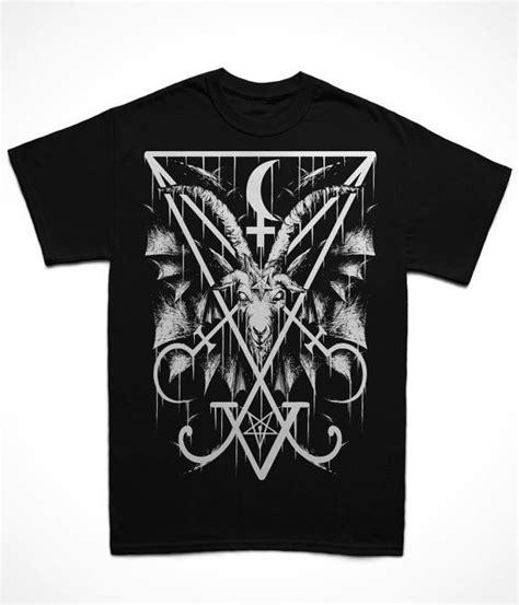 Sigil Of Lucifer Shirt Baphomet Shirt Occult Shirt Sign Of The Beast