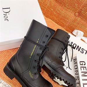 Christian Dior Diorcamp Rubber Pvc Rain Boots Fall Winter