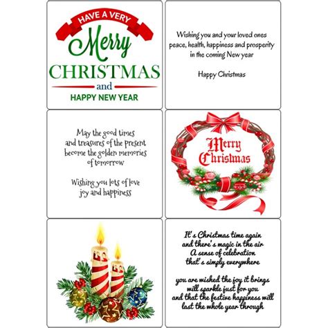 Get scrapbook paper, die cut machines, dies, stickers stamps and more. Peel Off Christmas Verses 4 | Sticky Verses for Handmade ...