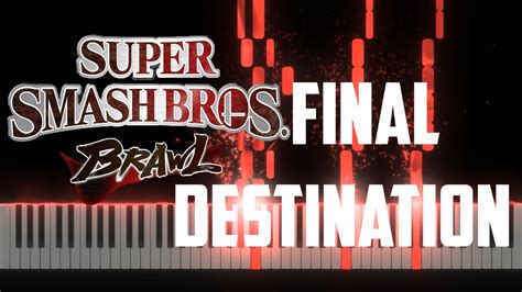 Upload your own music files. Final Destination - Super Smash Bros Brawl [Piano tutorial ...