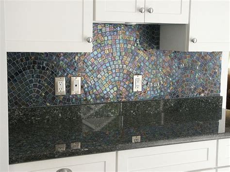 Iridescent Backsplash Iridescent Tile Backsplash Mosaic Backsplash