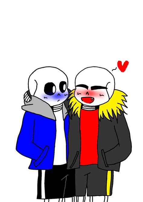 .por favor digan en los comentarios que otro dibujo quieren que haga para el. UF sans x UT sans - 翁珮 | Ilustraciones - MediBang