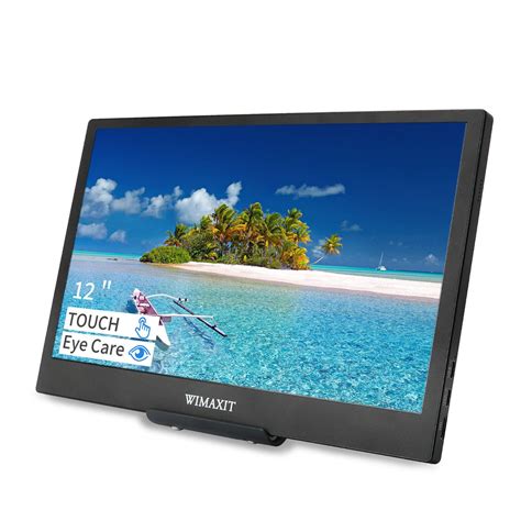 Wimaxit M1161ct 12 Inch Touch Screen Portable Monitor Eye Care Vesa M