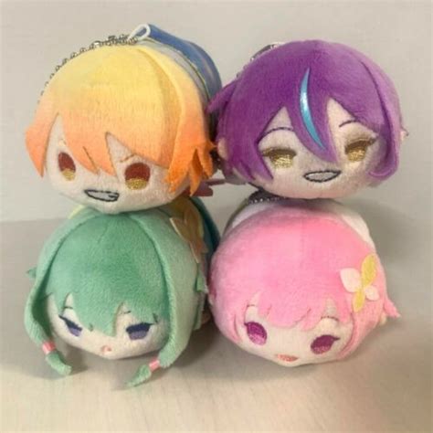 Project Sekai Mochi Mochi Mascot Plush Doll Tsukasa Emu Nene Rui Set Of 4 New Ebay