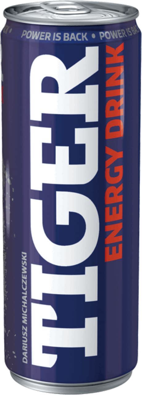 Tiger Energy Drink Nap J Energetyzuj Cy Gazowany Ml Drogeria