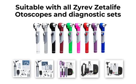 Zyrev Zetalife Otoscope Cover Plastic Otoscope Specula Tips