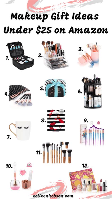 Most of these gift ideas fall under $25, so you don't have to break the bank to spoil him or her. Amazon Makeup Gift Ideas Under $25 in 2020 | Gifts for ...