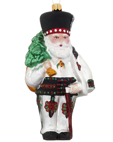 Polish Santa Christmas Ornament Santa