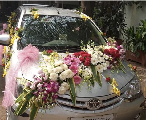Pin by Sri Vaishno Phool Bhandar on Wedding Car decoration | Wedding