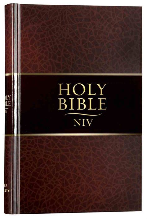 Niv Thinline Bible Brown Koorong