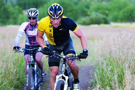 I can't drop many people on a bike these. Lance Armstrong wins mountain bike race in Aspen ...