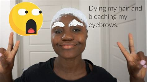 Use a hair color wheel to select the right shade. dying my hair and bleaching my eyebrows 2018 - YouTube