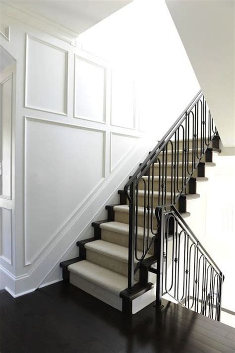 Staircase Wall Millwork Traditional Entrancefoyer Kerrisdale