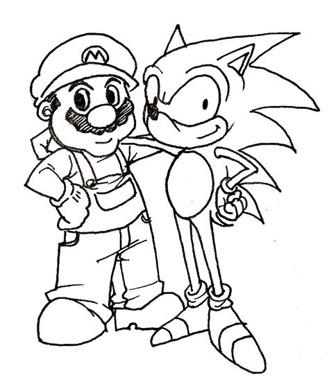 Gallery of sonic and shadow coloring pages to print: Sonic Coloring Pages (3) Coloring Kids - Coloring Kids