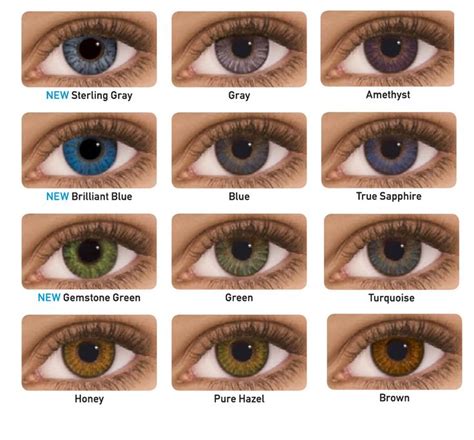 Colored Contacts For Brown Eyes Contact Lenses Colored Colored Eye