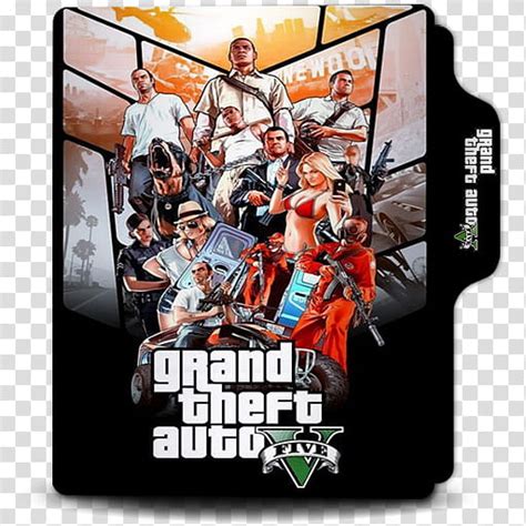 Grand Theft Auto V Folder Icon Grand Theft Auto V V Transparent