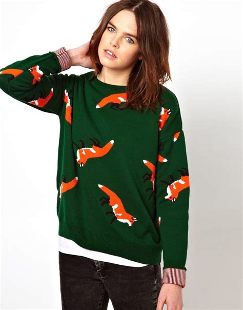 The Orphans Arms Fox Sweater Fashion Fox Sweater Pretty Outfits