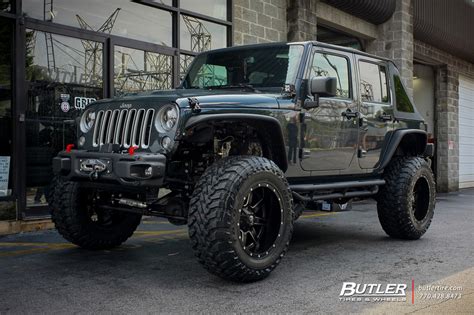 Jeep Wrangler With 20in Fuel Maverick Wheels Exclusively From Butler