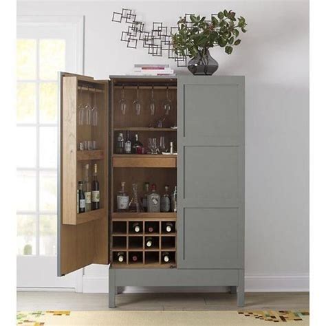 The options for style, size and finish are just so abundant. Victuals Grey Bar Cabinet by Russell Pinch for Crate ...