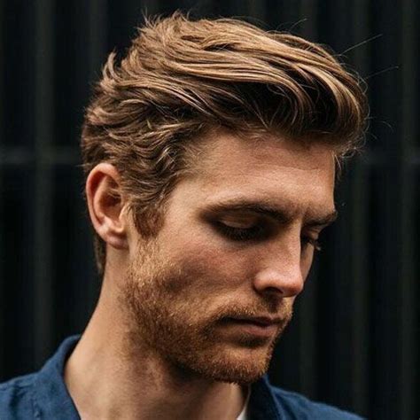 Long Textured Slick Back Mens Hairstyles 2018 Mens Hairstyles Thick