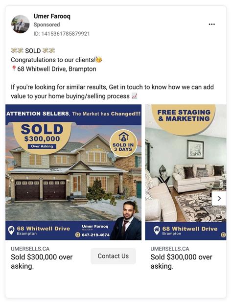 Inspiring Actual Property Fb Advertisements Examples
