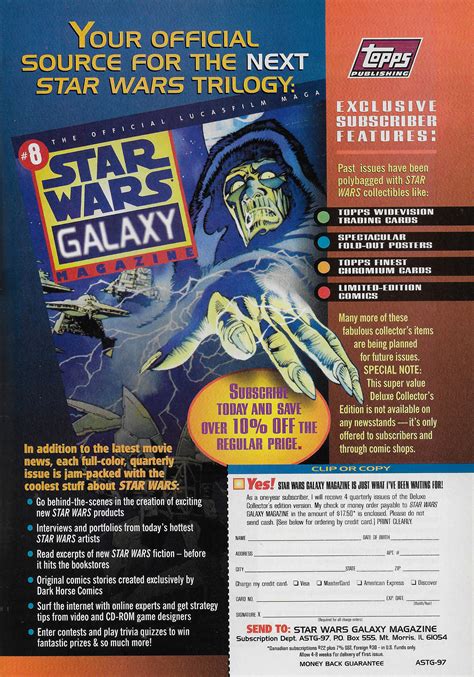 “your Official Source For The Next Star Wars Trilogy” In 1997