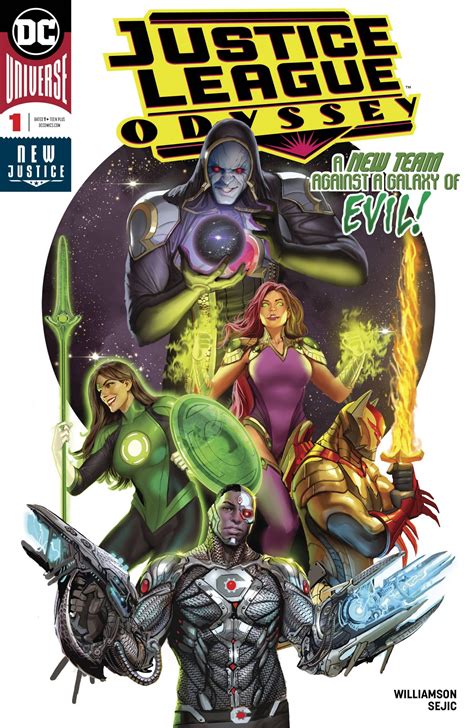 Justice League Odyssey 1 Dc Comics 2018 Dees Comics