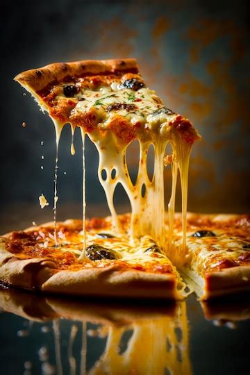 Premium Photo Slice Of Pizza Being Lifted From Pizza Pan With Melted Cheese And Toppings