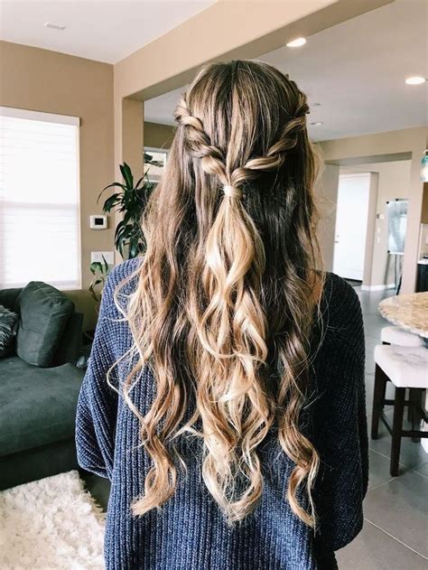 20 simple but cute hairstyles for homecoming fashionblog
