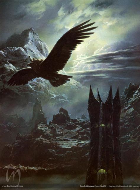 Ted Nasmith Illustration Wow Middle Earth Tolkien Lord Of The Rings