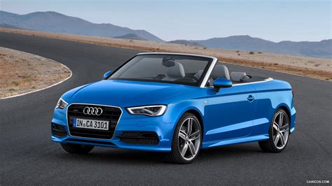 Audi A3 Cabriolet 2015 Ara Blue In Crystal Effect Front