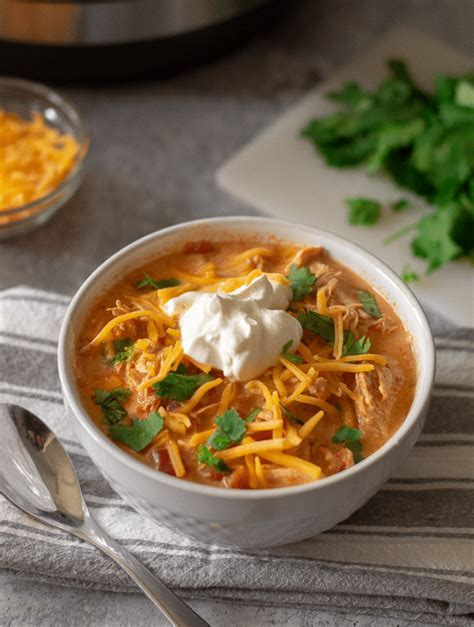Keto Chicken Taco Soup Instant Pot Or Slow Cooker This Moms Menu