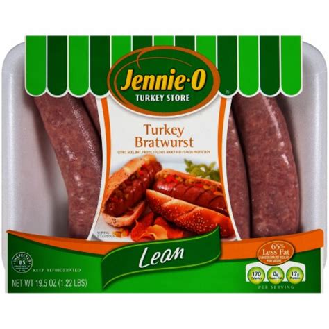 Jennie O Lean Turkey Bratwurst Links 19 5 Oz Dillons Food Stores