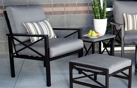 Weight capacity up to 300 lbs, the chair has 4 different recline positions, you can sit up, recline or lay down. Reclining Patio Chairs With Ottoman Slide Under Ottomans ...