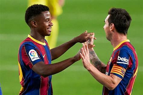 Samuel Eto O Picks Ansu Fati As Lionel Messi S Heir At Fc Barcelona Soccer Laduma