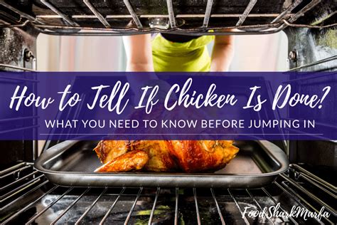 See how spongy that is? How to Tell If Chicken Is Done! - Safe Internal ...
