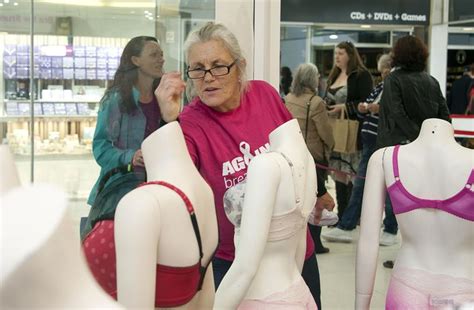 Snapped Erica Roe Opens Famous Bra Exhibition