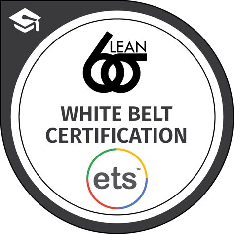 Best Of Six Sigma White Belt Belt Sigma Six Lean Training Certification