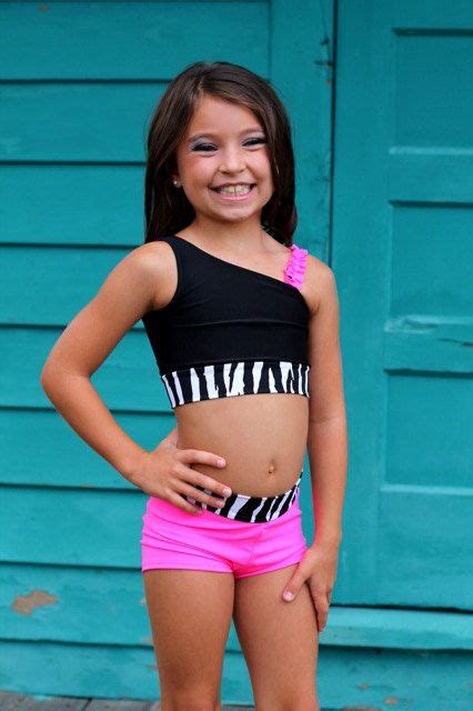 Zebra Pink And Black Dance Outfit Dancewear Size 2 14 Dance Cheer Gymnastics In 2019