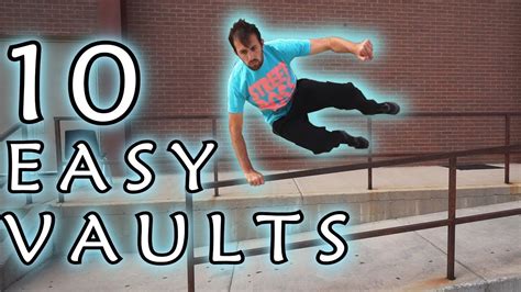 10 Parkour Vaults For Beginners Youtube