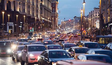 European Capital Cities With The Worst Traffic Congestion Worldatlas