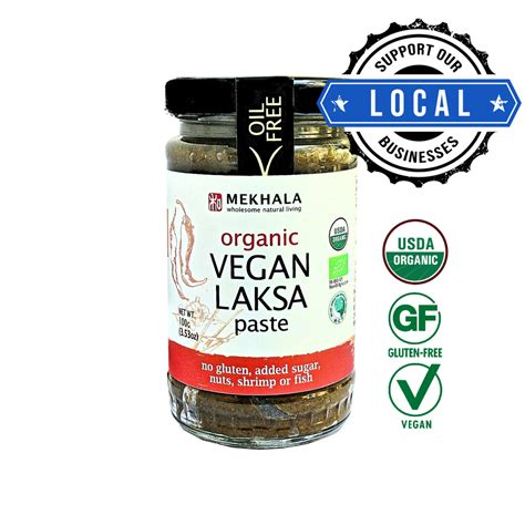 Remove the heads and shells from prawns and set. Mekhala Organic Vegan Laksa Paste | NTUC FairPrice